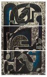 Ohne Titel, 1985

Triptychon, Öl und Lack auf Leinwand, 111 x 67 cm (je 37 x 67 cm)
rückseitig signiert, datiert und beschriftet, aus Privatsammlung

Ausrufpreis: 1900,-