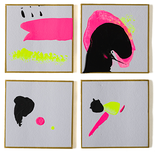 Nr. 4, 5, 8 und 13 aus der Serie 'SZ8', 2023

Acryl und Gouache auf japanischer Papeterie, je 7,5 x 7,5 cm
rückseitig signiert

Ausrufpreis: 200,-