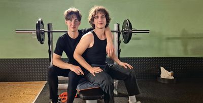 Bohdan Zakliuchnow und Ivan Potaichuk sind beim Sport Freunde geworden. Das Fitnessstudio ist längst fixer Teil ihres Alltags.